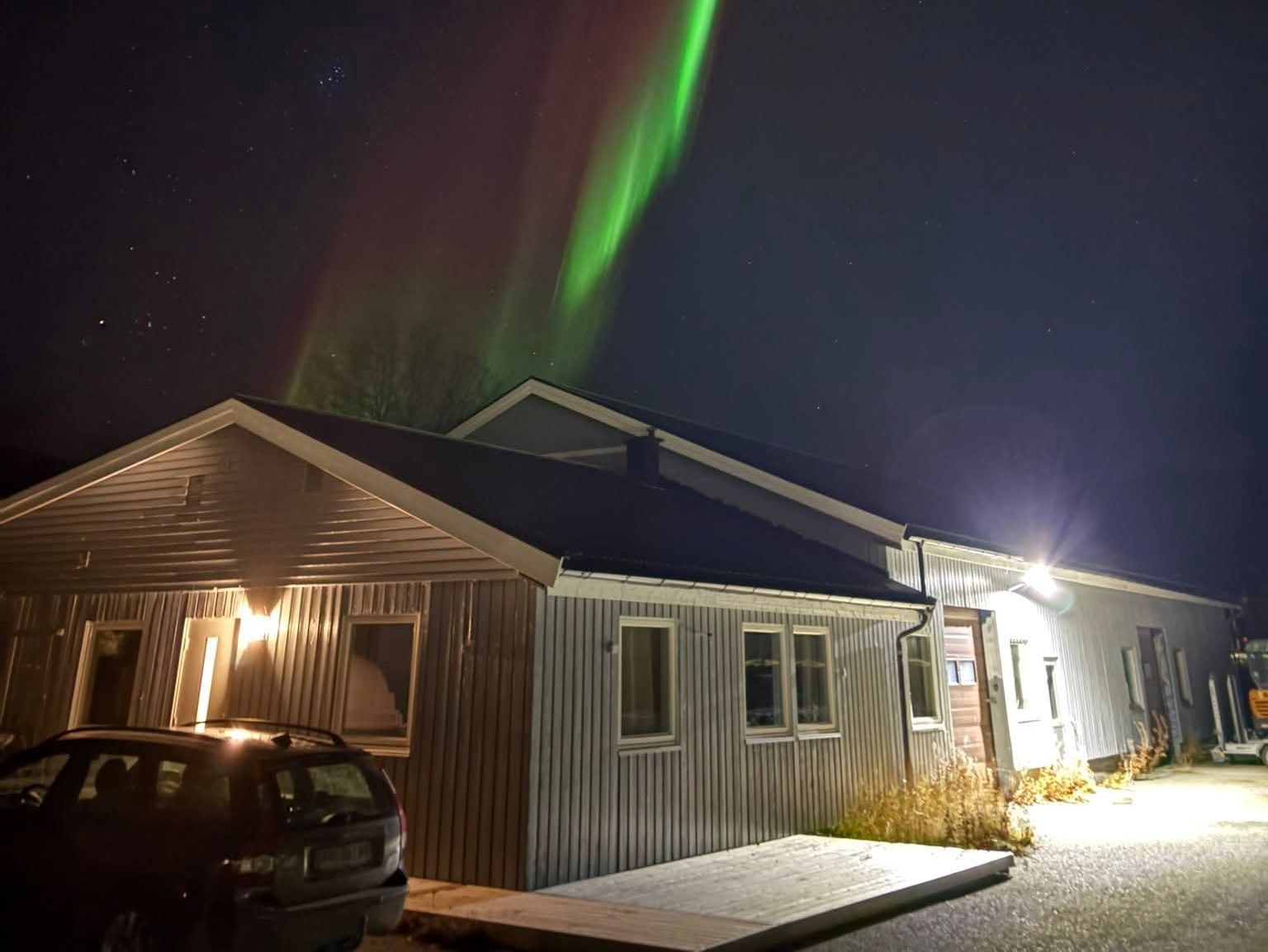 Leilighet med nordlys